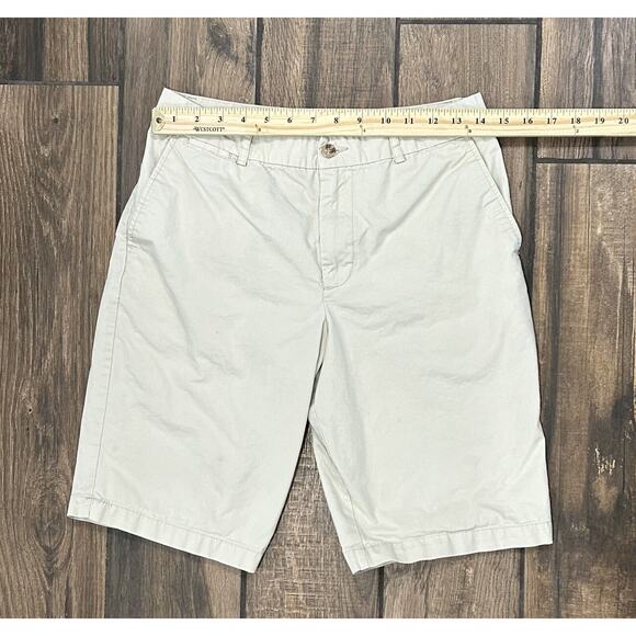 Polo Ralph Lauren Boy's Beige Khaki 100% Cotton Flat Front Chino Shorts Size 20 - Picture 4 of 5